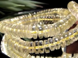 インパクトガラス リビアングラス ボタン ブレスレット リビアガラス