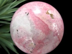 ロードナイトシリカ 薔薇輝石 丸玉 スフィア ロードナイト