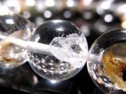 クォーツインクォーツ ブレスレット マニフェストクォーツ 貫入水晶 クリスタル