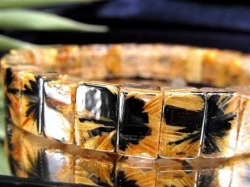 ゴールドルチル バングル タイチンルチル ブレスレット 金運