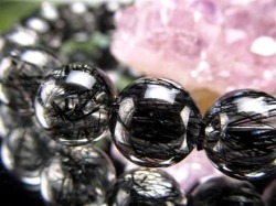 ルチルクォーツ ブラックルチル ブレスレット 天然石 パワーストーン