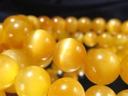 ゴールデンタイガーアイ 虎目石 ブレスレット 金色 黄色