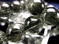 グリーンルチルクォーツ ブレスレット ルチル 天然石 パワーストーン