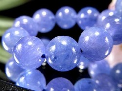 タンザナイト ブレスレット 誕生石 ブルーゾイサイト 宝石