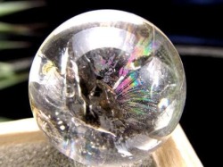 水入り水晶 丸玉 水晶 クォーツ 天然石