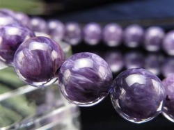 チャロアイト チャロ石 ブレスレット Charoite ロシア産
