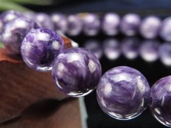 チャロアイト チャロ石 ブレスレット Charoite ロシア産