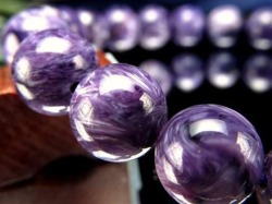 チャロアイト チャロ石 ブレスレット Charoite ロシア産