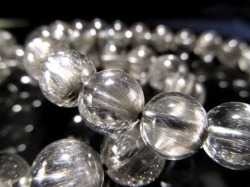 プラチナルチルクォーツ ブレスレット プラチナルチル ルチルレイテッドクォーツ ブルッカイト