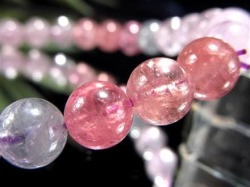 カラースピネル MIXスピネル 尖晶石 ブレスレット 8月の誕生石