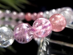 カラースピネル MIXスピネル 尖晶石 ブレスレット 8月の誕生石