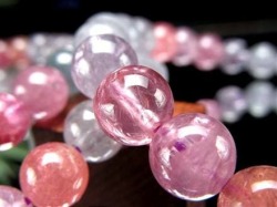 カラースピネル MIXスピネル 尖晶石 ブレスレット 8月の誕生石