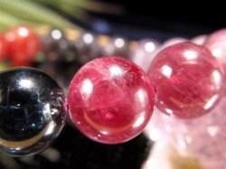 カラースピネル MIXスピネル 尖晶石 ブレスレット 8月の誕生石