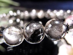 プラチナルチルクォーツ ブレスレット プラチナルチル ルチルレイテッドクォーツ ブルッカイト