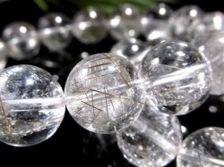 ルチルクォーツ シルバールチル ブレスレット ルチレイテッドクォーツ 金紅石