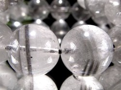 エレスチャルクォーツ 骸骨水晶 ブレスレット 水晶の最終形態 グラファイト