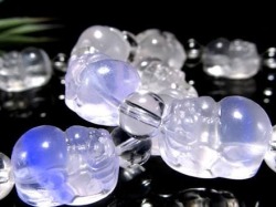 フローライト ブレスレット イットリウムフローライト 蛍石 貔貅