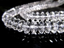 水晶 クォーツ クリスタル 一連 ビーズ