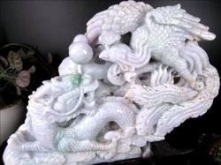 翡翠 ヒスイ 置物 ジェダイト 硬玉