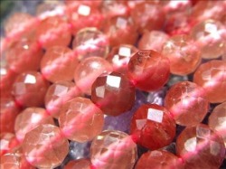 アンデシン 中性長石 ビーズ連 連材