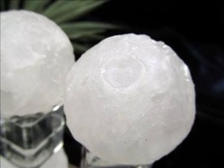 水晶 満月 ムーンオブジェ 丸玉 クリスタル