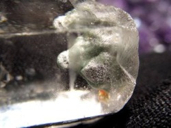 水晶ポイント 水晶 クリスタル ファントム水晶 山入り水晶 ファントムクォーツ