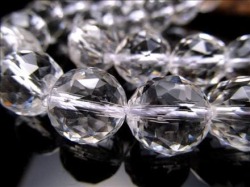 水晶 クォーツ クリスタル 一連 ビーズ