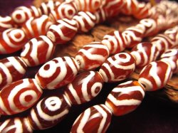 カーネリアン天珠連