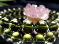 モルダバイト モルダウ石 ブレスレット 鑑別書付属 本物