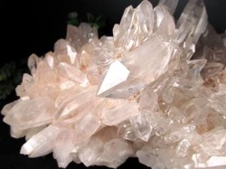マニカランクォーツ 原石 水晶 マニカラン産 クラスター