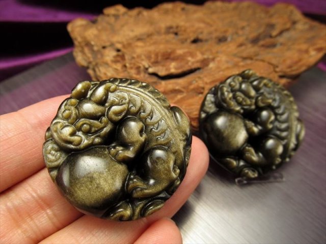 貔貅(ひきゅう)の石彫刻 貔貅(ひきゅう)の石彫刻