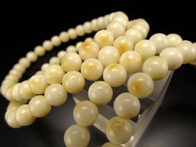 ◇激レア！ホワイト多めの蜂蜜色◇AAAA◇ホワイトタイプ◇蜜蝋アンバー