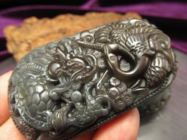 ブラックオブシディアン 龍亀 ロングイ ブラックオブシディアン 龍亀 ロングイ 龍亀 ロングイ オブシディアン