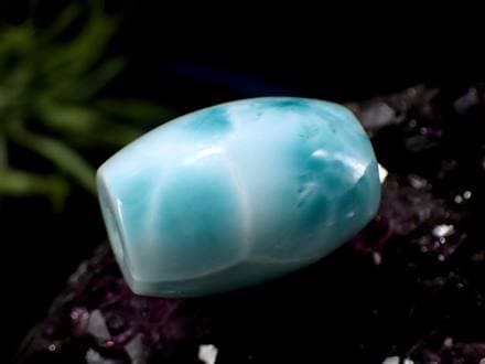 ◇超希少!!珍しいミニ天珠形◇極上品質◇海のような美しい水面模様