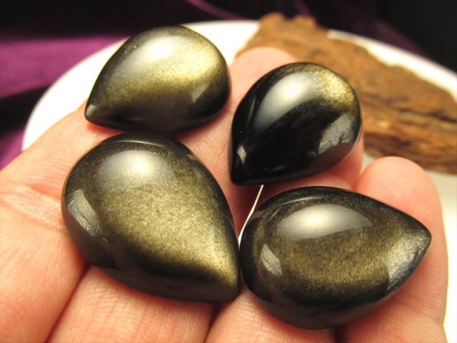 O5☆特別ご提供☆本質と未来を見通す石【フラワーオブシディアン