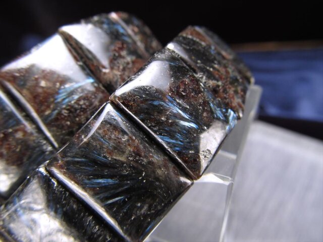 天然希少　ロードナイトバングル 57 mm 高品質天然ロードナイト バングル ブレスレット | ピンクの顆粒