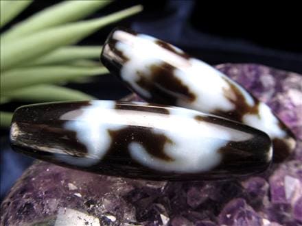 ◇A至純天珠◇五福臨門天珠(ごふくりんもんてんじゅ)◇サイズ：約37mm◇