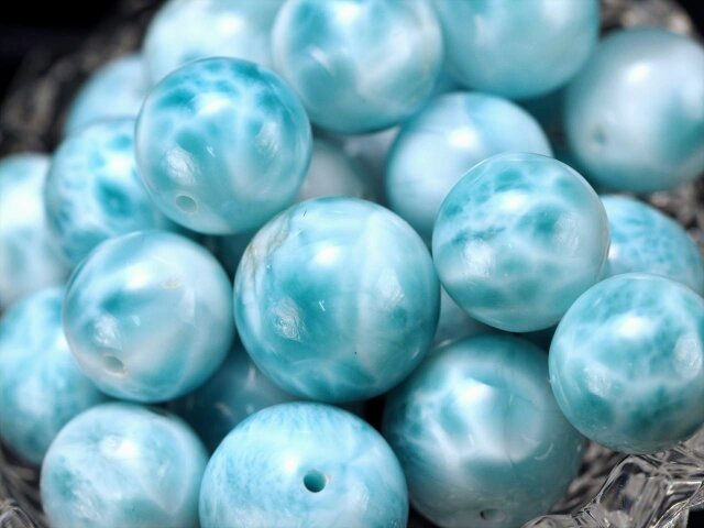 優しく平和なラリマー 世界三大ヒーリングストーン カリブ海の宝石