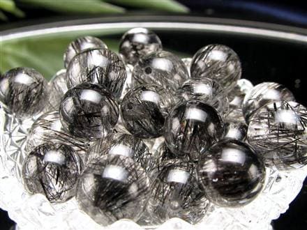 1粒売り】☆クリア感抜群の水晶☆【過去最高品質】☆黒針の鮮明度が