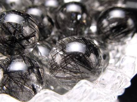 1粒売り】☆クリア感抜群の水晶☆【過去最高品質】☆黒針の鮮明度が