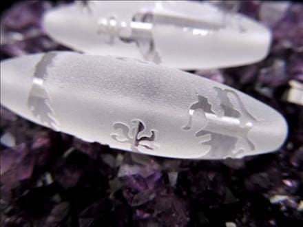 龍神五本爪天珠ホワイト