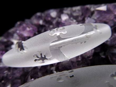 ◇待望の再入荷！◇水晶(クリスタル)天珠◇5本爪 龍神天珠(りゅうじん