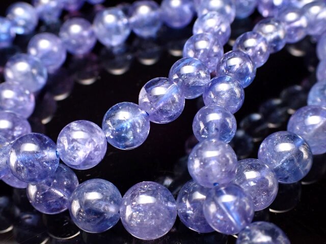 【粒売り】高品質 タンザナイト JH325☆高級 大粒タンザナイト3.34ct D pt リング ソ付