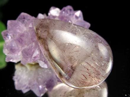 美品✨レピドクロサイト入り アメシスト ポイント レピドクロサイトinアメジスト 〜スーパーインクル〜 1.93ct