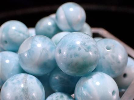 ◇ひんやり澄んだ氷色◇模様くっきり高品質◇カリブ海の宝石◇癒しの