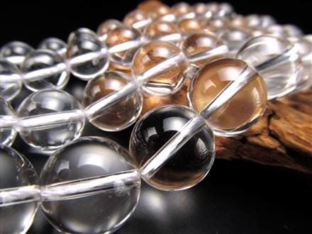 超透明！4Aグレード】mm珠☆一連☆純粋と浄化を象徴する万能ストーン