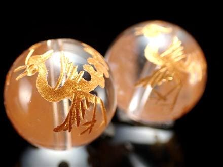 古代ビーズ・水晶・4個セット 240624-3.jpg