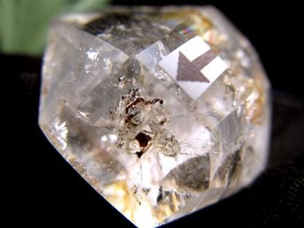 ☆数量限定入荷!!☆水＆虹入り☆古代の水を封入した水晶☆艶々ダブル