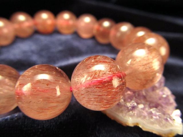 ◇鮮やか針状ゲーサイト・レピドクロサイト結晶◇1珠販売