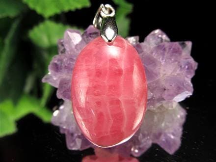 ◇艶やかな薔薇色の輝き◇優雅な縞模様と光沢感が織り成す美しい表情